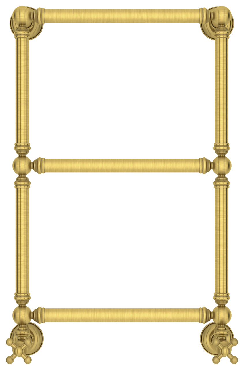 Сунержа Ренессанс Полотенцесушитель водяной 40x66h, цвет: состаренная латунь 051-0280-6640