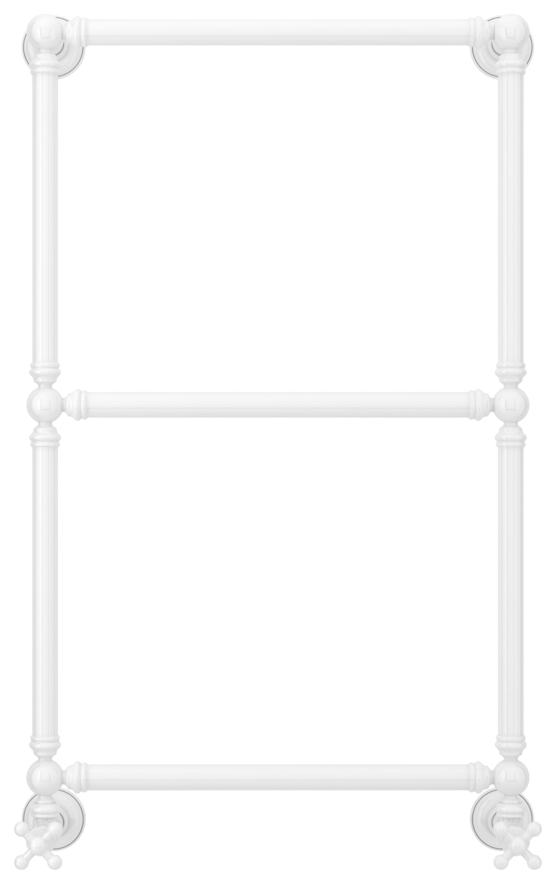 Сунержа Ренессанс Полотенцесушитель водяной 40x86h, цвет: белый 12-0280-8650