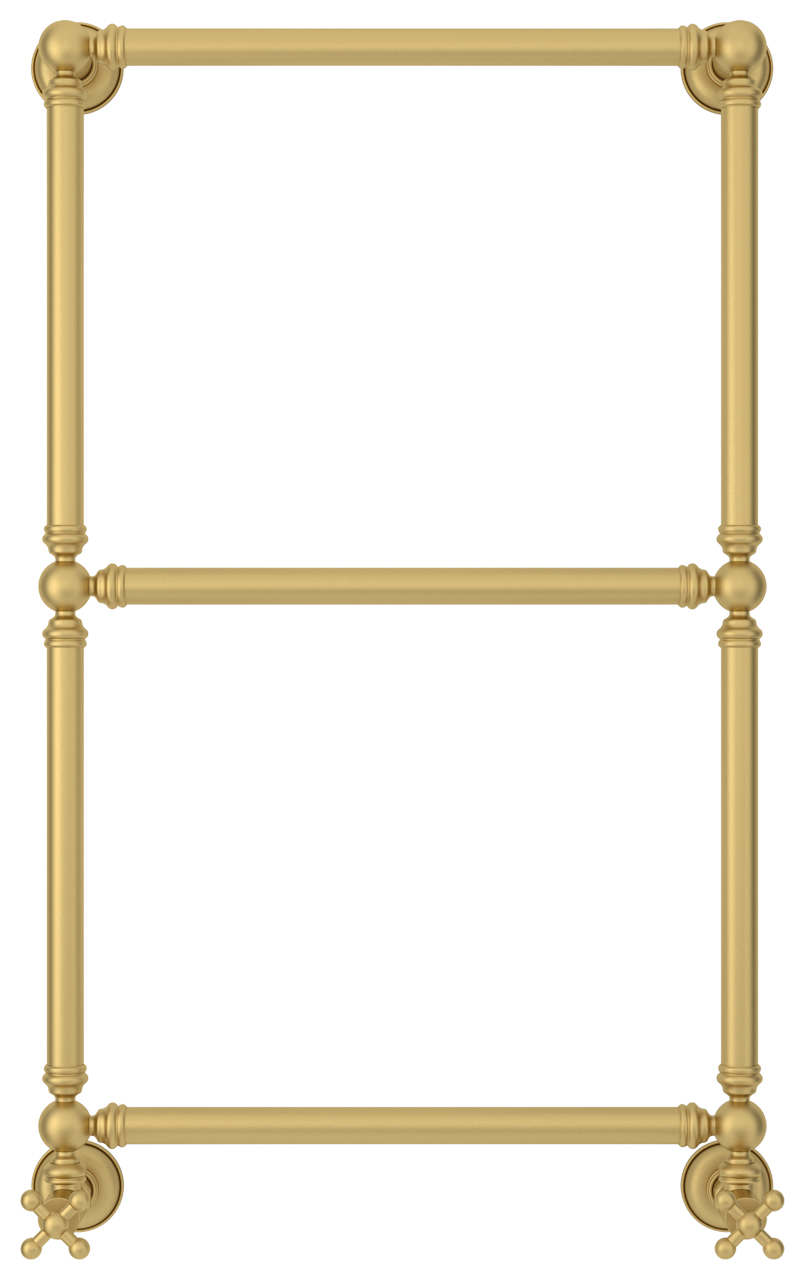 Сунержа Ренессанс Полотенцесушитель водяной 40x86h, цвет: матовое золото 032-0280-8650