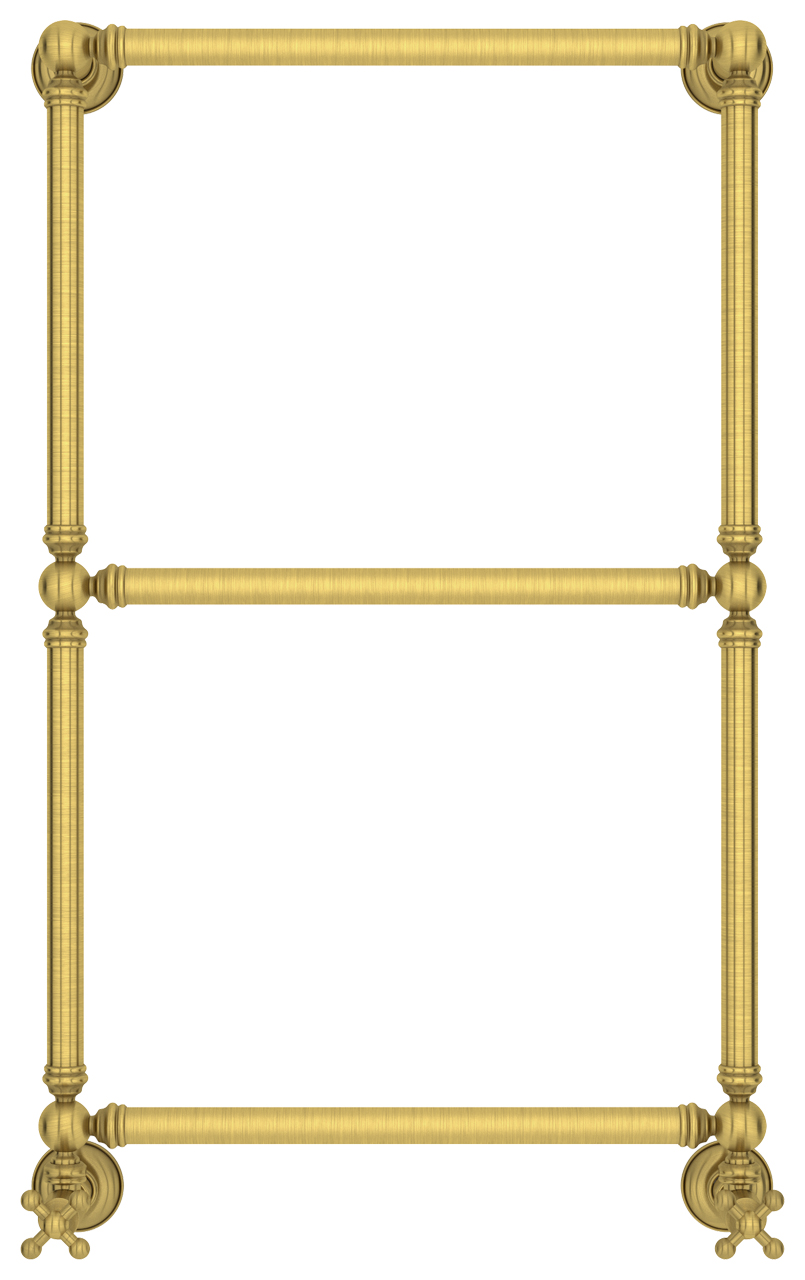 Сунержа Ренессанс Полотенцесушитель водяной 40x86h, цвет: состаренная латунь 051-0280-8650