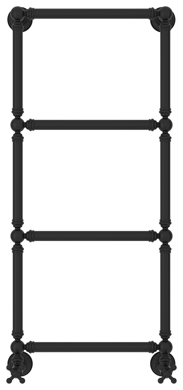 Сунержа Ренессанс Полотенцесушитель водяной 40x96h, цвет: матовый черный 31-0280-9640
