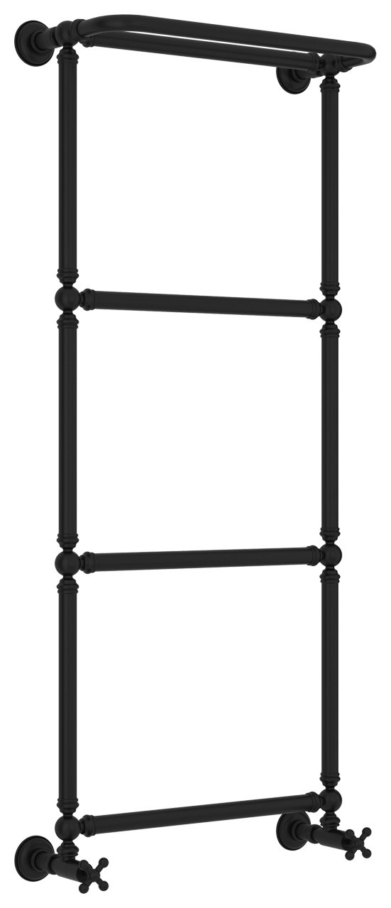 Сунержа Ренессанс Полотенцесушитель водяной 50x126h, цвет: матовый черный 31-0281-1250