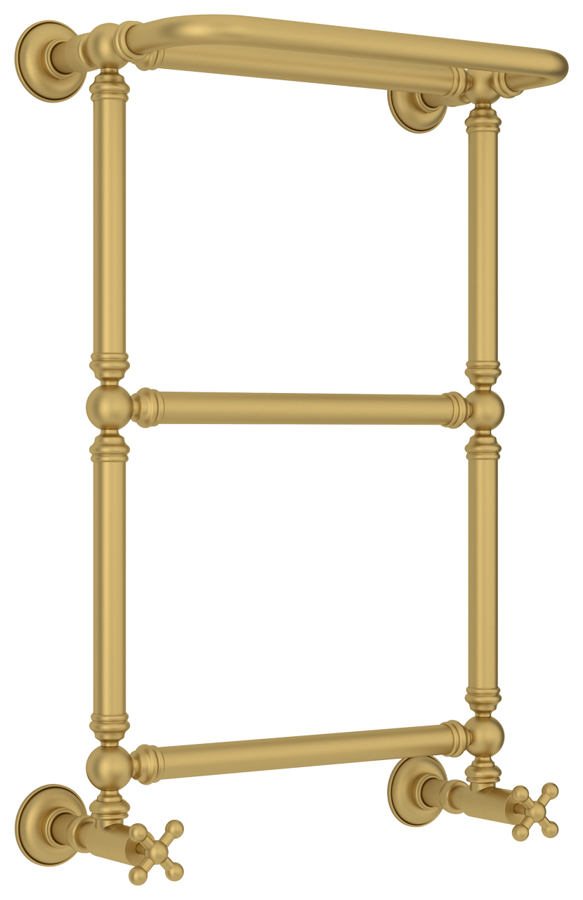 Сунержа Ренессанс Полотенцесушитель водяной 40x66h, цвет: матовое золото 032-0281-6640