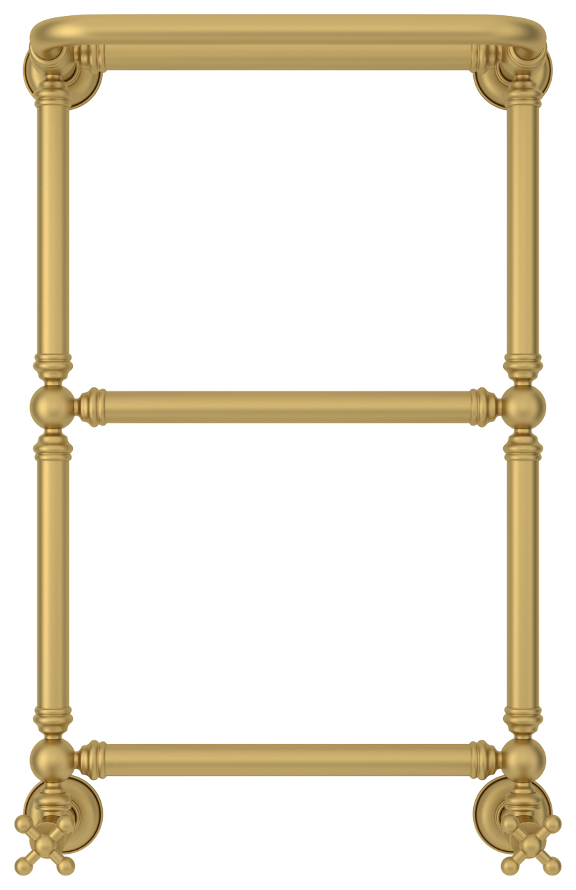 Сунержа Ренессанс Полотенцесушитель водяной 40x66h, цвет: матовое золото 032-0281-6640