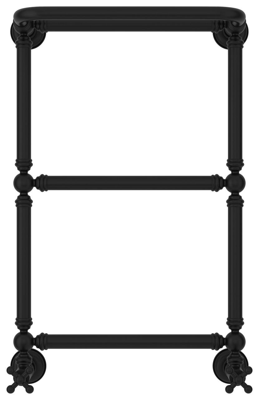 Сунержа Ренессанс Полотенцесушитель водяной 40x66h, цвет: матовый черный 31-0281-6640
