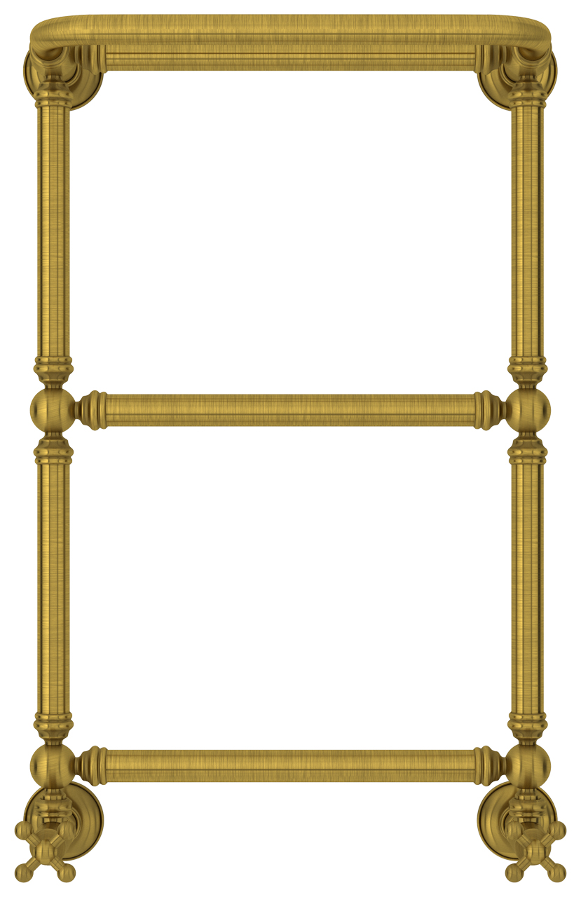 Сунержа Ренессанс Полотенцесушитель водяной 40x66h, цвет: состаренная латунь 051-0281-6640