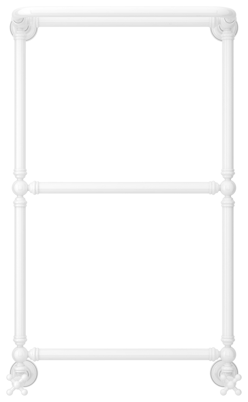 Сунержа Ренессанс Полотенцесушитель водяной 50x86h, цвет: белый 12-0281-8650
