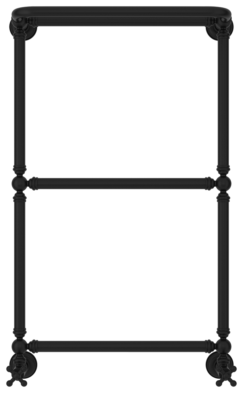 Сунержа Ренессанс Полотенцесушитель водяной 50x86h, цвет: матовый черный 31-0281-8650