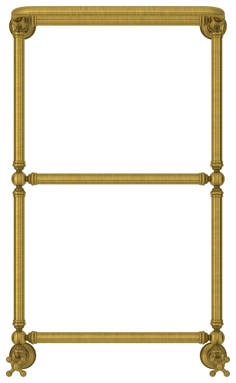 Сунержа Ренессанс Полотенцесушитель водяной 50x86h, цвет: состаренная латунь 051-0281-8650