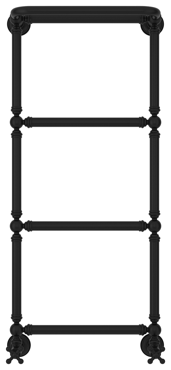 Сунержа Ренессанс Полотенцесушитель водяной 40x96h, цвет: матовый черный 31-0281-9640