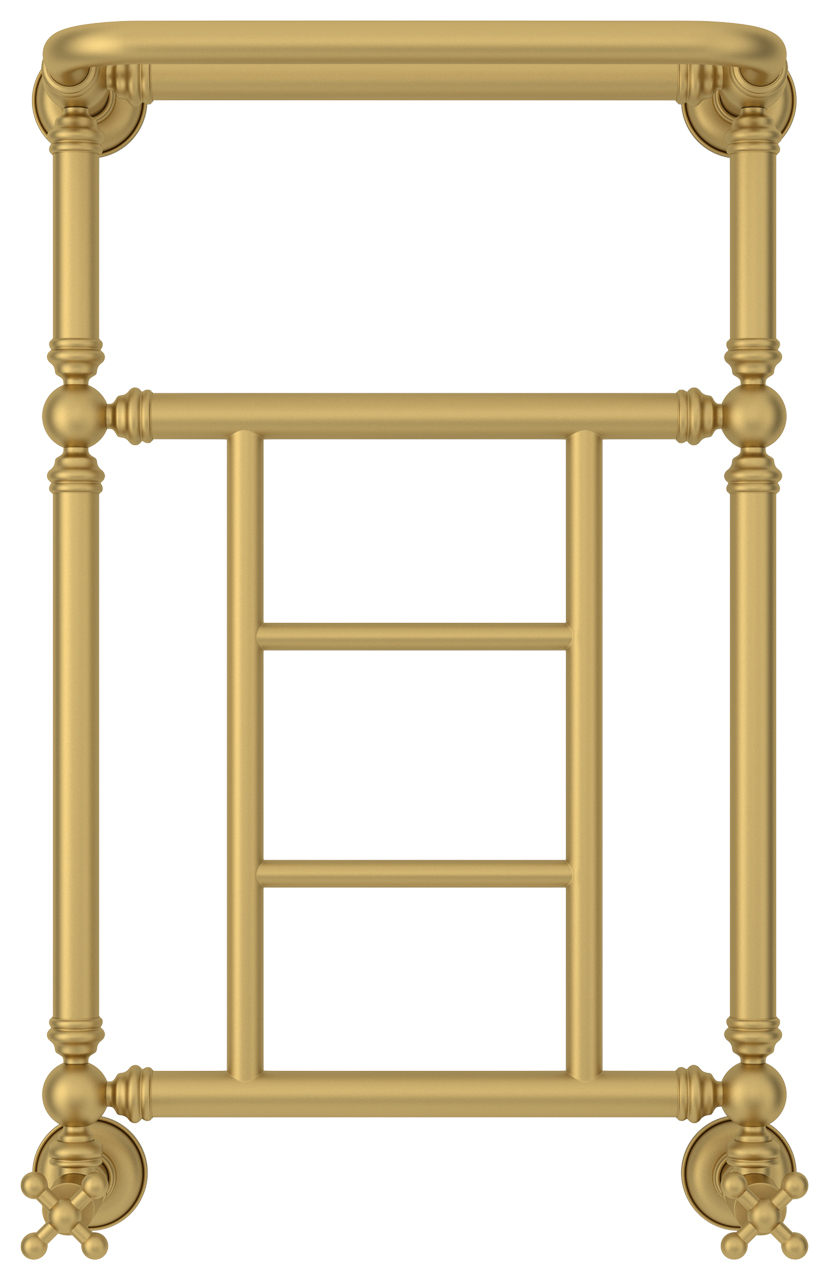 Сунержа Ренессанс Полотенцесушитель водяной 40x66h, цвет: матовое золото 032-0282-6640