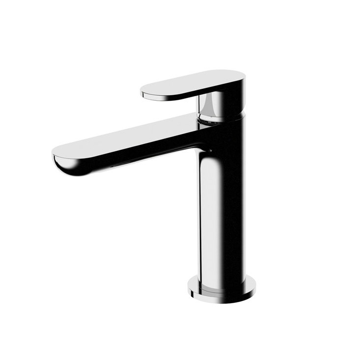 Gattoni H2Omix7000 Смеситель для раковины, излив 12 cм, цвет: хром 7004070C0