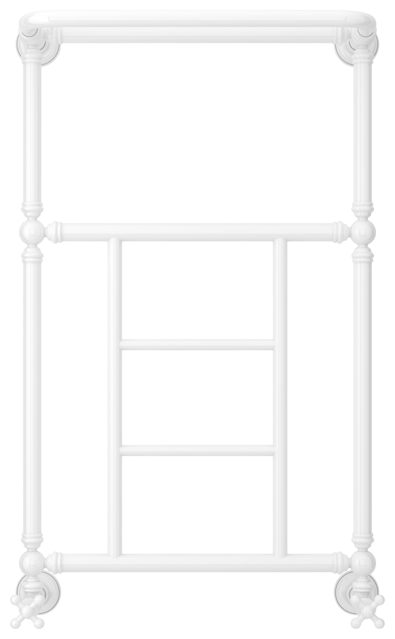 Сунержа Ренессанс Полотенцесушитель водяной 50x86h, цвет: белый 12-0282-8650