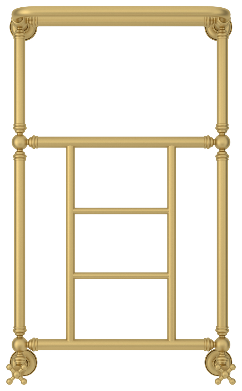 Сунержа Ренессанс Полотенцесушитель водяной 50x86h, цвет: матовое золото 032-0282-8650