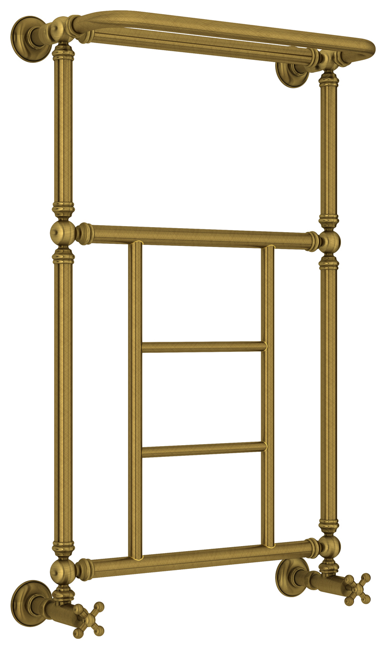 Сунержа Ренессанс Полотенцесушитель водяной 50x86h, цвет: состаренная бронза 05-0282-8650