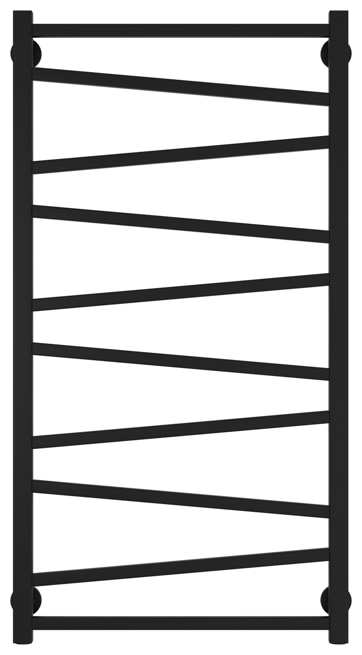 Сунержа Сирокко Полотенцесушитель водяной 50x100h, цвет: матовый черный 31-0253-1050