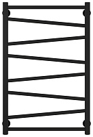 Сунержа Сирокко Полотенцесушитель водяной 50x80h, цвет: матовый черный 31-0253-8050