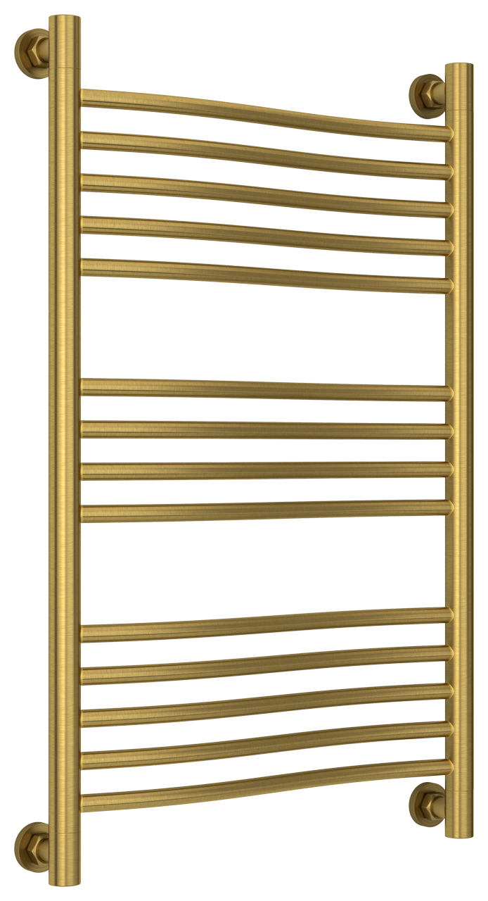 Сунержа Флюид+ Полотенцесушитель водяной 50x80h, цвет: состаренная латунь 051-0222-8050