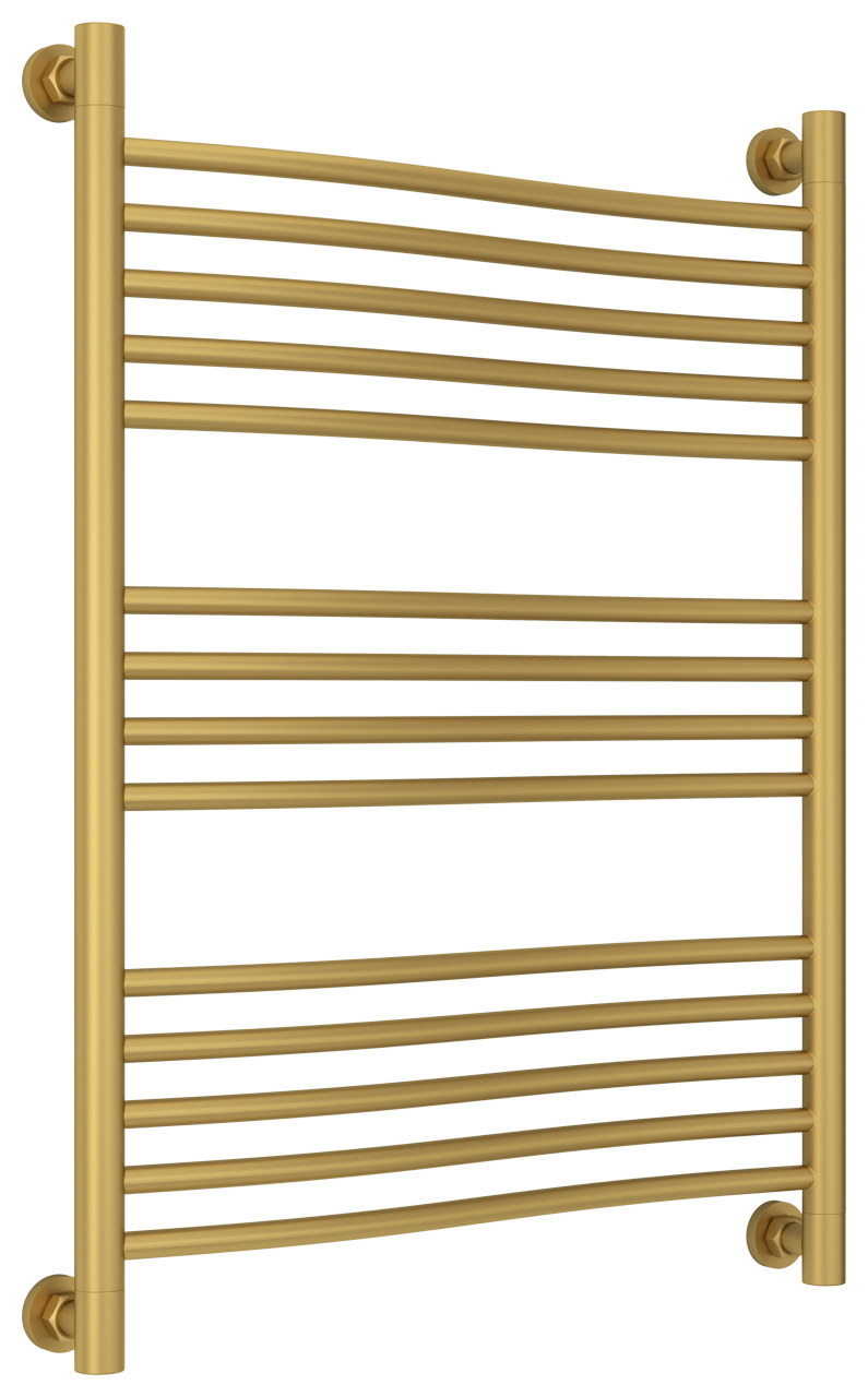 Сунержа Флюид+ Полотенцесушитель водяной 60x80h, цвет: матовое золото 032-0222-8060