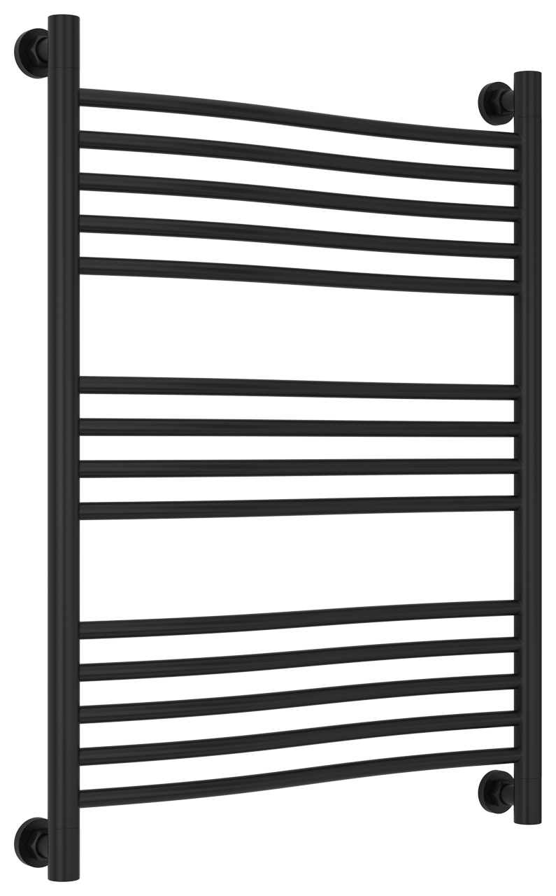Сунержа Флюид+ Полотенцесушитель водяной 60x80h, цвет: матовый черный 31-0222-8060