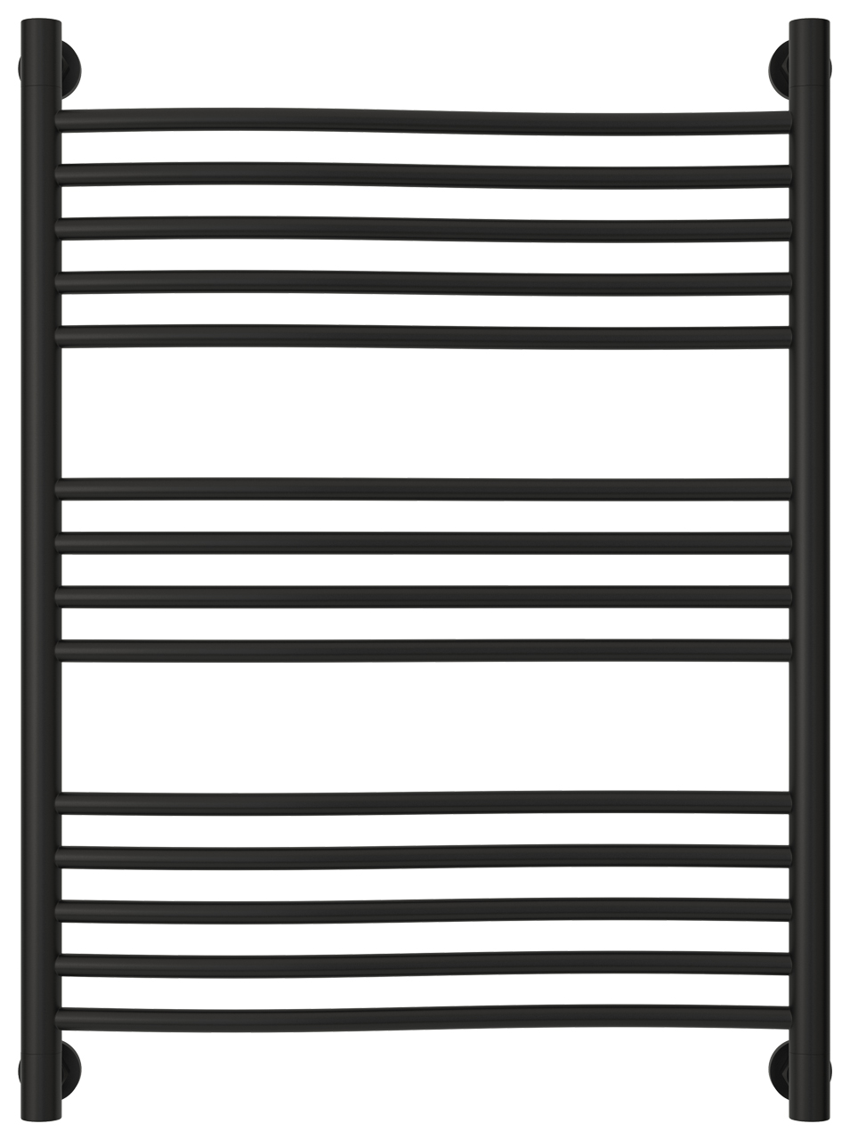 Сунержа Флюид+ Полотенцесушитель водяной 60x80h, цвет: матовый черный 31-0222-8060