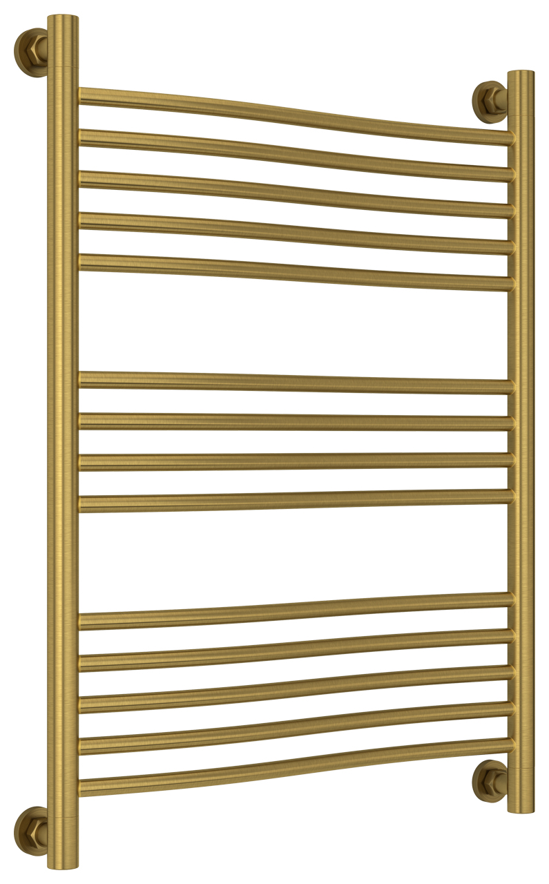 Сунержа Флюид+ Полотенцесушитель водяной 60x80h, цвет: состаренная латунь 051-0222-8060