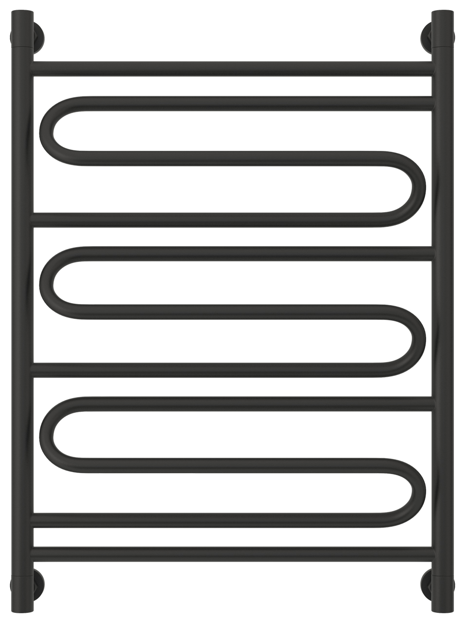 Сунержа Элегия+ Полотенцесушитель водяной 60x80h, цвет: матовый черный 31-0205-8060