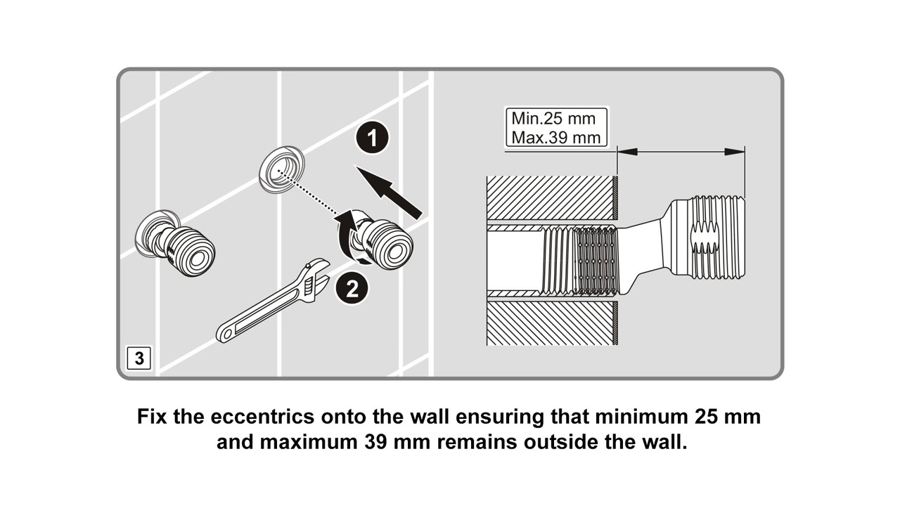 Смеситель VitrA Nest  для ванны с душем A42242EXP