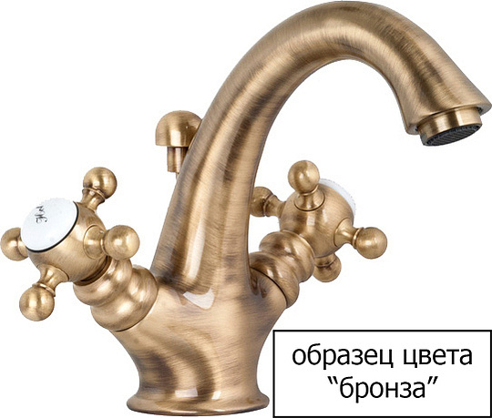 Gattoni Orta Смеситель для раковины, цвет: бронза 2741/27V0br