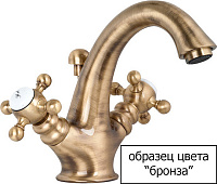 Gattoni Orta Смеситель для раковины, цвет: бронза 2741/27V0br