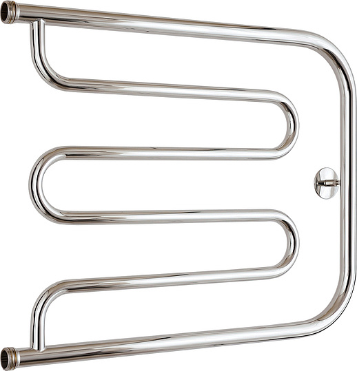 Стилье Тандем Полотенцесушитель водяной для ГВС 66,5x52,8h см, цвет: без покрытия 00011-5065