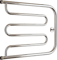 Стилье Тандем Полотенцесушитель водяной для ГВС 66,5x52,8h см, цвет: без покрытия 00011-5065