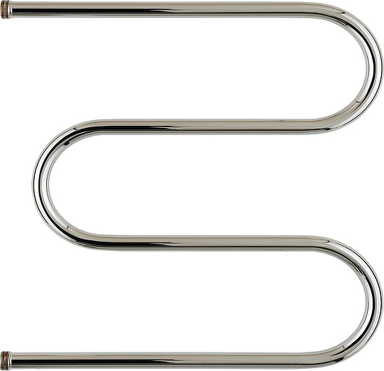 Стилье М-образный Полотенцесушитель водяной для ГВС 62,5x52,8h см, цвет: без покрытия 00004-5065