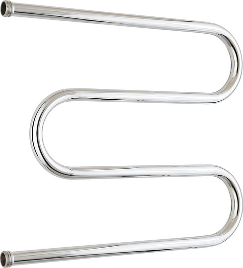 Стилье М-образный Полотенцесушитель водяной для ГВС 62,5x52,8h см, цвет: без покрытия 00004-5065