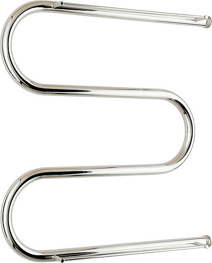 Стилье М-образный Полотенцесушитель водяной для ГВС 65x50h см, цвет: без покрытия 00014-5065