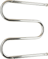 Стилье М-образный Полотенцесушитель водяной для ГВС 65x50h см, цвет: без покрытия 00014-5065