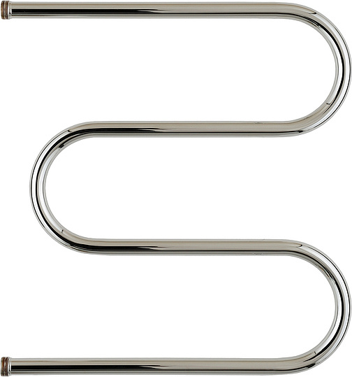 Стилье М-образный Полотенцесушитель водяной для ГВС 58,5x62,8h см, цвет: без покрытия 00004-6060