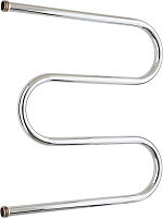 Стилье М-образный Полотенцесушитель водяной для ГВС 58,5x62,8h см, цвет: без покрытия 00004-6060