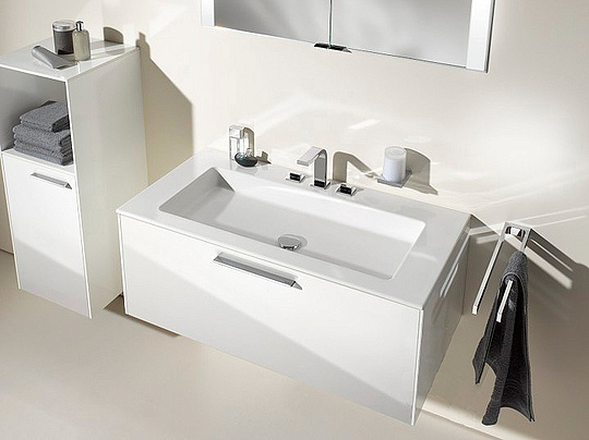 Keuco Royal 60 Раковина керамическая, встраиваемая 70,5x53,8x17h см, цвет: белый 32140 310701