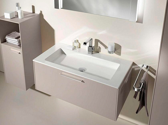 Keuco Royal 60 Раковина керамическая, встраиваемая 70,5x53,8x17h см, цвет: белый 32140 310701