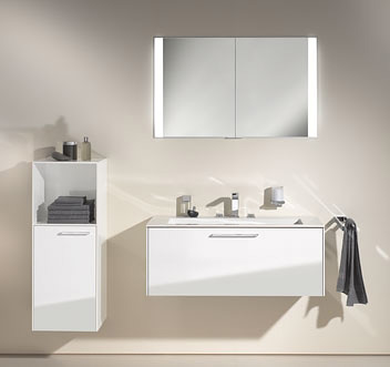 Keuco Royal 60 Раковина керамическая, встраиваемая 105,5x53,8x17h см, цвет: белый 32150 311001