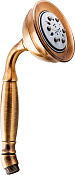 Bossini Roman Ручной душ, 5 видов струи, цвет: antique brass, bronze B00586.022