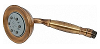 Bossini Roman Ручной душ, 5 видов струи, цвет: antique brass, bronze B00586.022