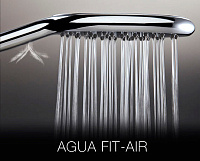 Bossini Agua Fit Air Ручной душ, 1 вид струи, цвет: chrome B00172.030