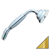 Bossini Charleston Ручной душ, 1 вид струи, цвет: gold B00580.021