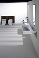 Simas Flow Унитаз приставной, безободковый, универсальный слив, цвет белый глянцевый FL61