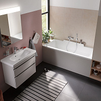 Duravit DuraStyle Ванна 140х80 cм, акриловая, цвет белый 700233000000000
