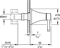 Grohe Grandera Запорный вентиль, цвет: хром 19944000