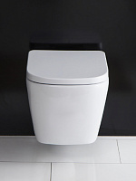 Belbagno Albano Унитаз подвесной безободковый, цвет: белый BB120CHR