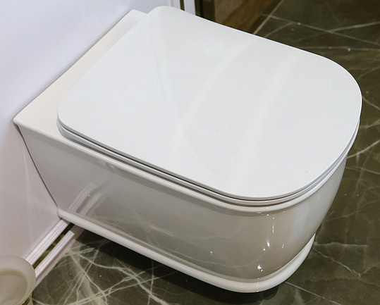 BelBagno Prado Унитаз подвесной, безободковый, белый BB10150CH